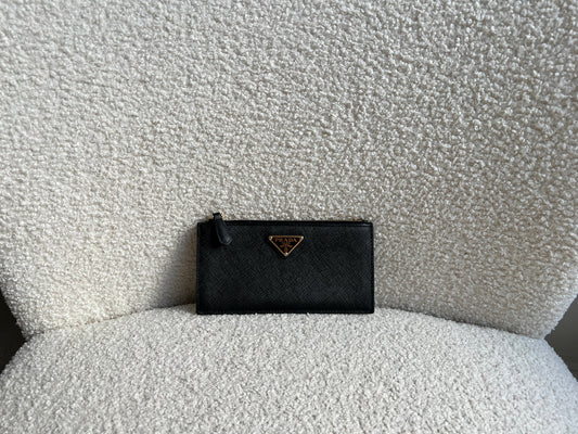 Prada Black Card Holder