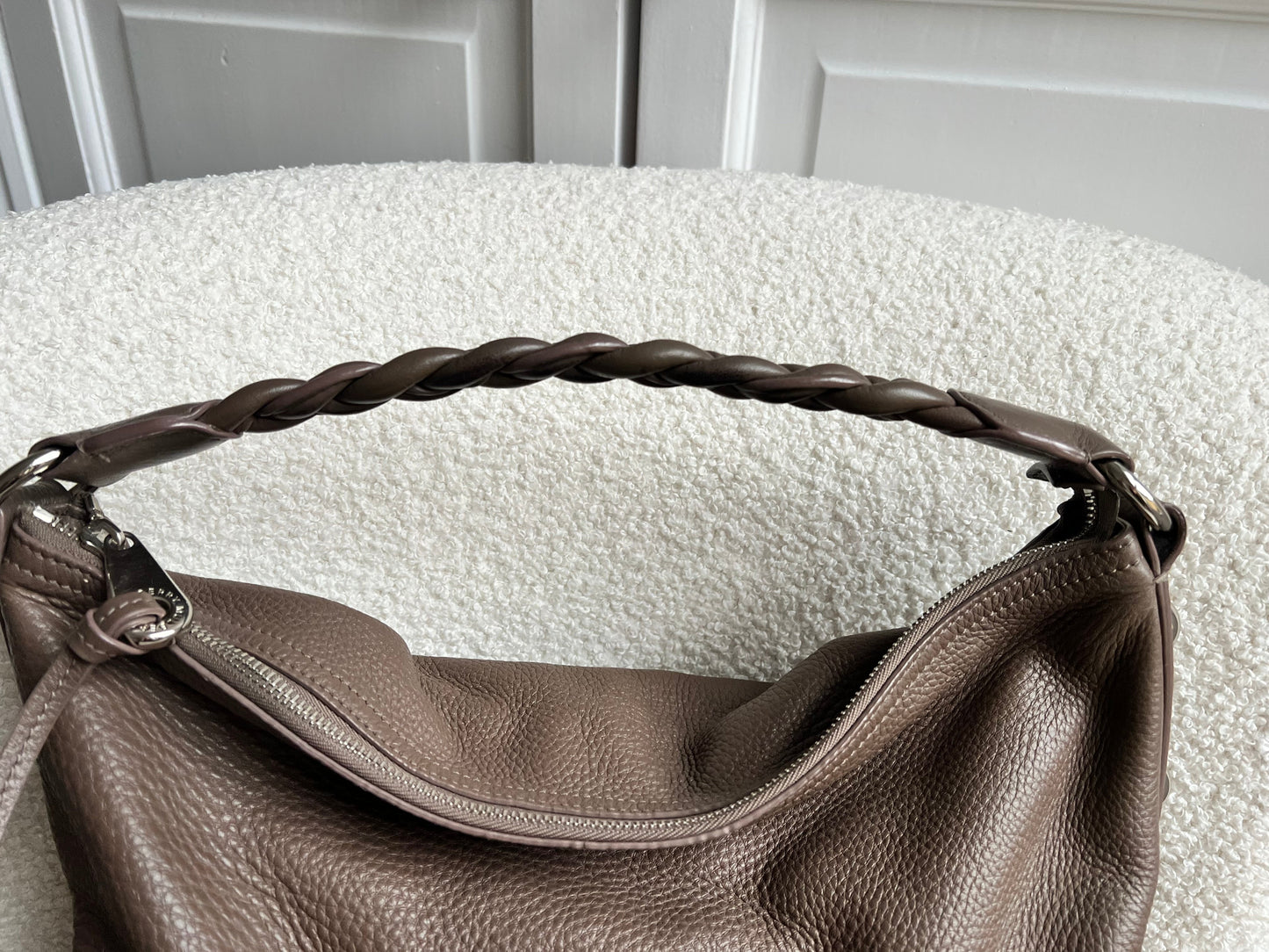 Mulberry Taupe Daria Hobo (RRP £795)