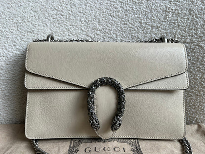 Gucci Dionysus GG White Small Shoulder Bag (RRP £2,670)