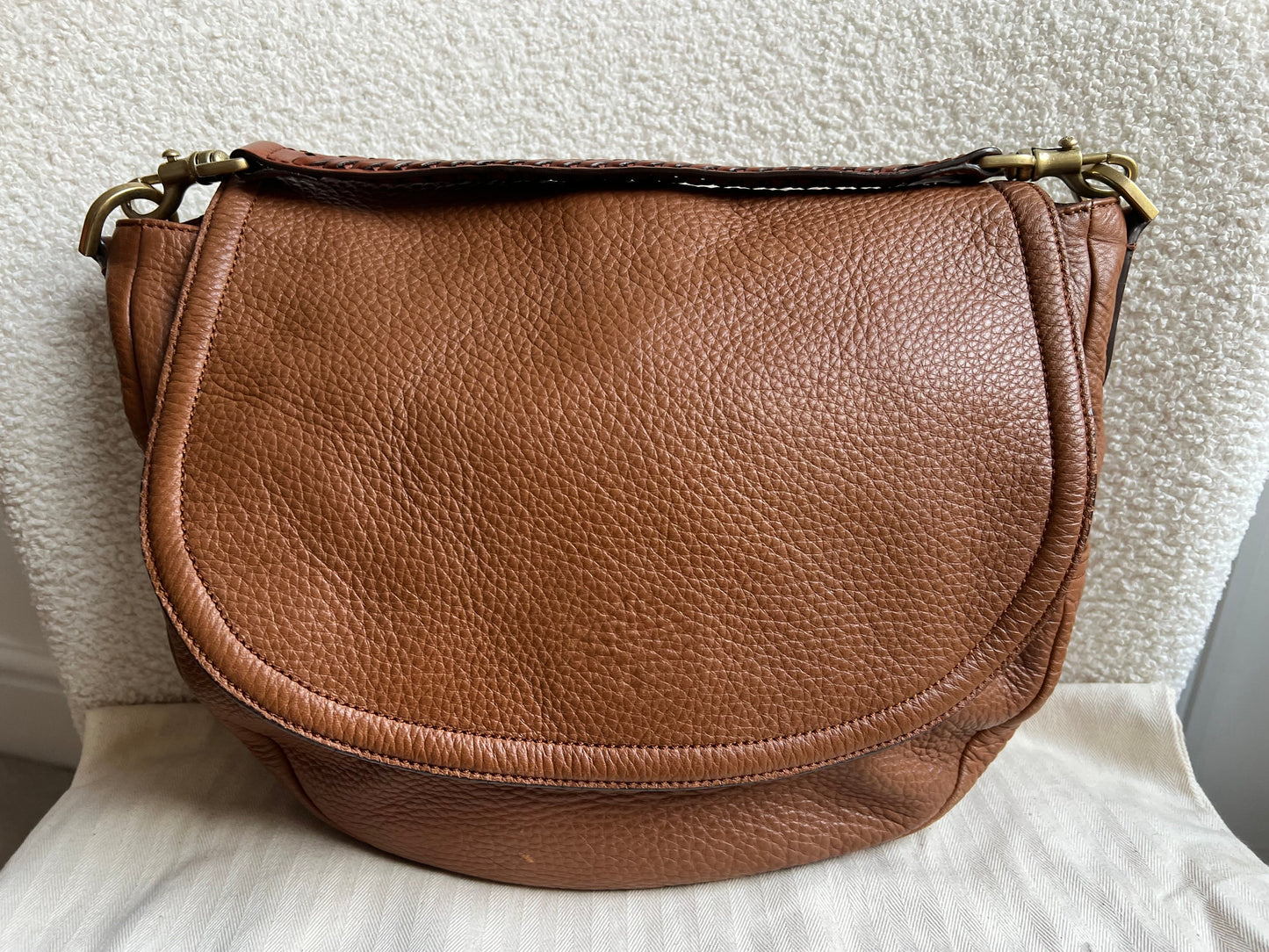 Mulberry Oak Large Effie Satchel