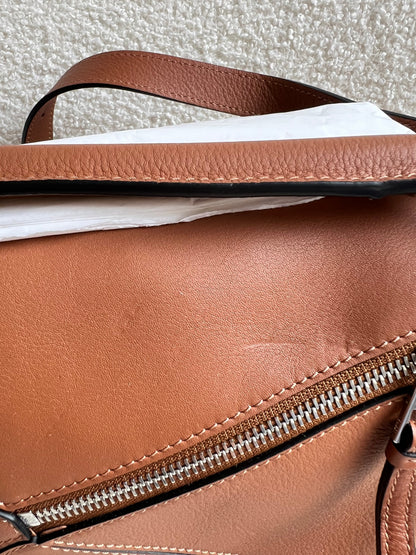 Loewe Tan Small Puzzle Bag (RRP £2550)