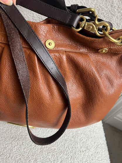 Mulberry East West Oak Mitzy Hobo