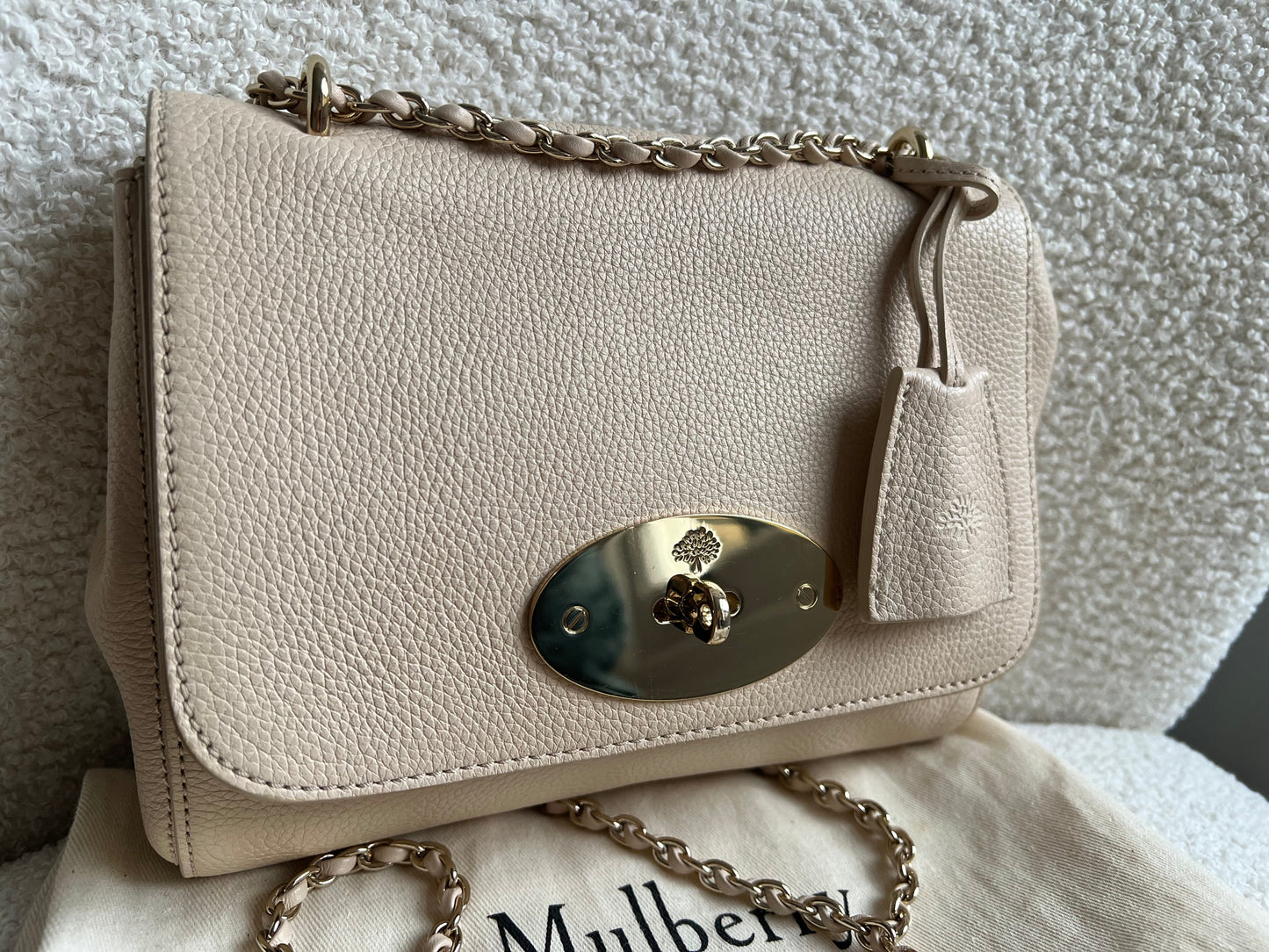 Mulberry Buttercream Regular Lily with Gold Hardware (RRP £995)