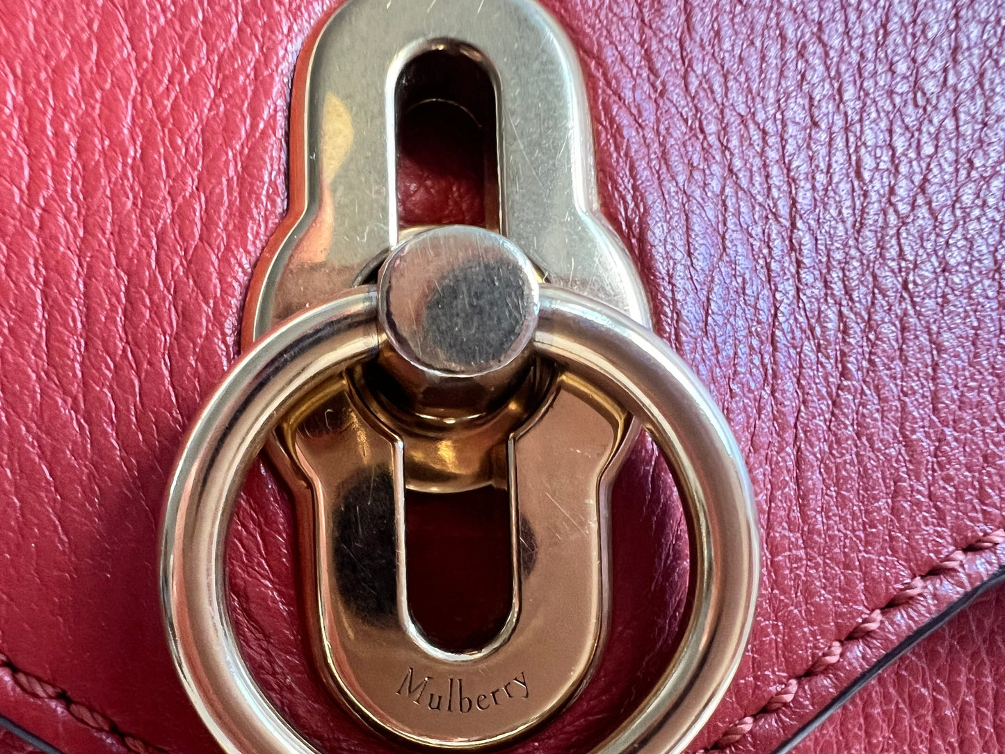 Mulberry Rust Micro Seaton (RRP £795)