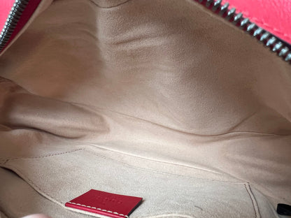 Gucci GG Red Marmont Small Shoulder Bag (RRP £1,440)