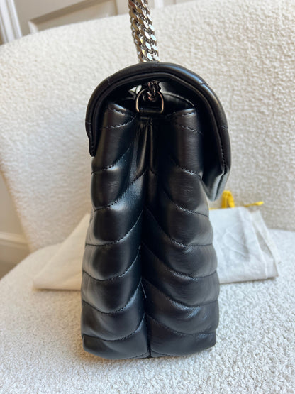 Yves Saint Laurent (YSL) Medium Black Lou Lou (RRP £2,100)