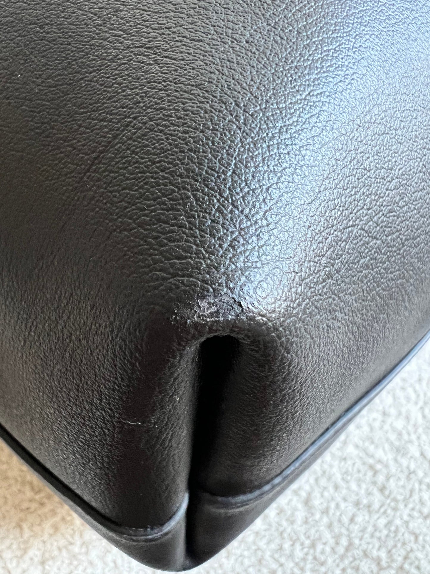 Yves Saint Laurent (YSL) Black E/W Shopping Tote (RRP £1115)