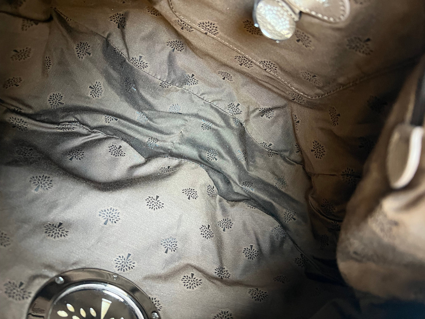 Mulberry Taupe Daria Hobo (RRP £795)