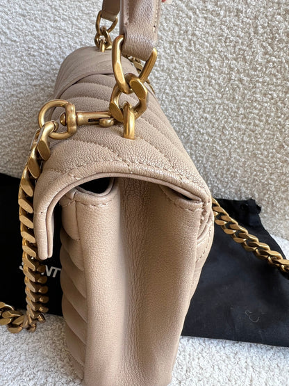 Yves Saint Laurent (YSL) Beige Medium College (£2000)