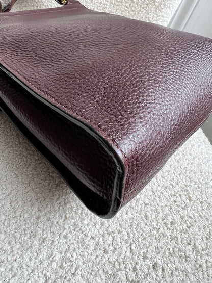 Mulberry Medium Oxblood Antony (RRP £695)