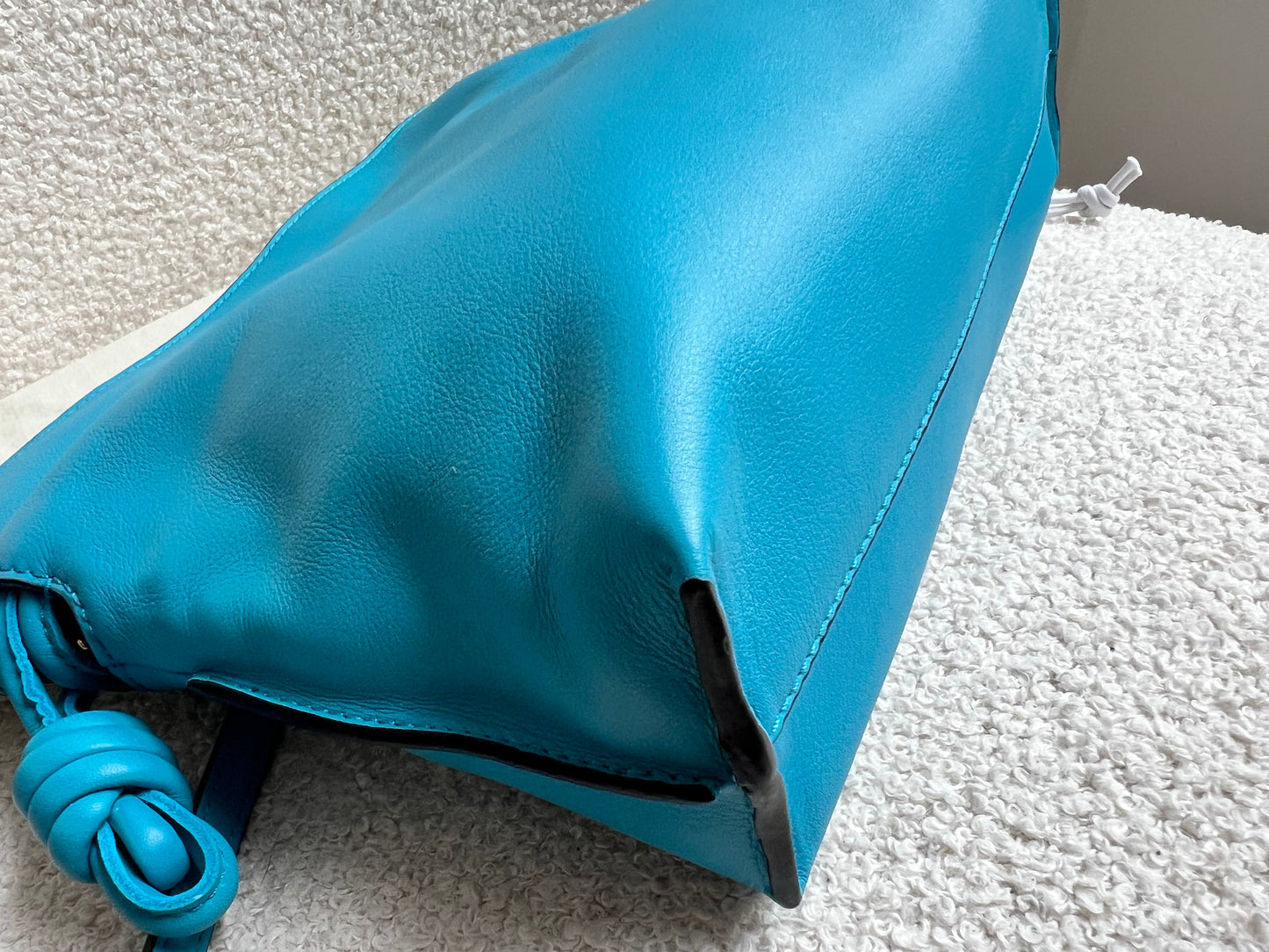 Loewe Cyan Mini Flamenco Clutch Bag (RRP £1800)