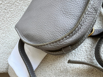 Chloe Small Cashmere Grey Marcie Saddle Bag (RRP £1050)