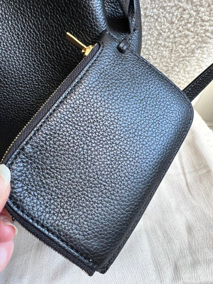 Mulberry Black Abbey Bucket Bag (RRP £695)