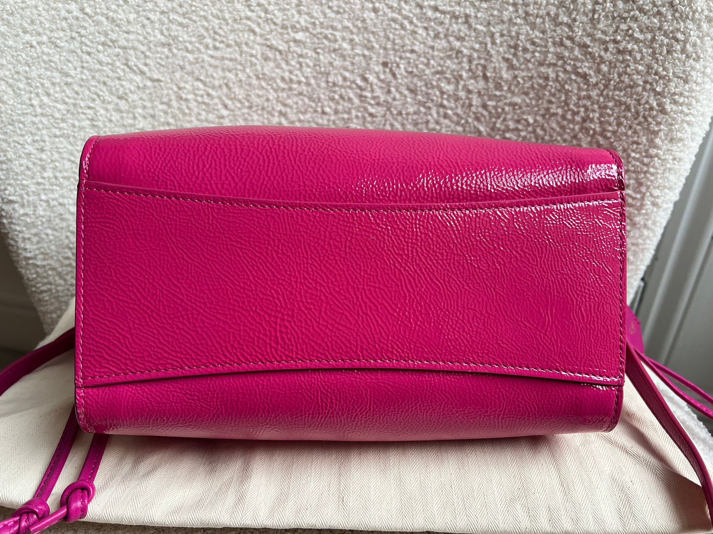 Mulberry Small Spongy Patent Pink Iris
