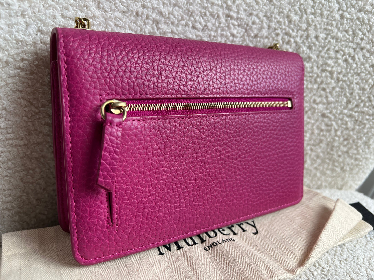 Mulberry Pink Small Darley Shoulder Bag (RRP £695)