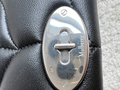 Mulberry Black Softie Card Holder (RRP £150)