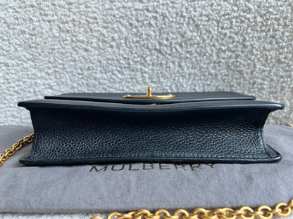 Mulberry Black Small Darley Cross Body Bag (RRP £650)