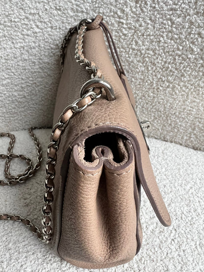 Mulberry Mushroom Grey Regular Lily with Silver Hardware (RRP £995)