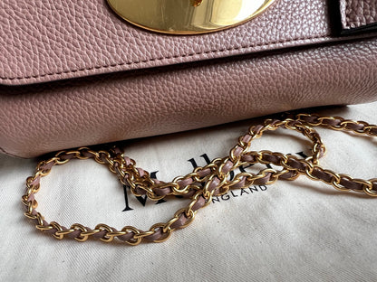 Mulberry Dark Blush Regular Lily with Gold Hardware (RRP £995)