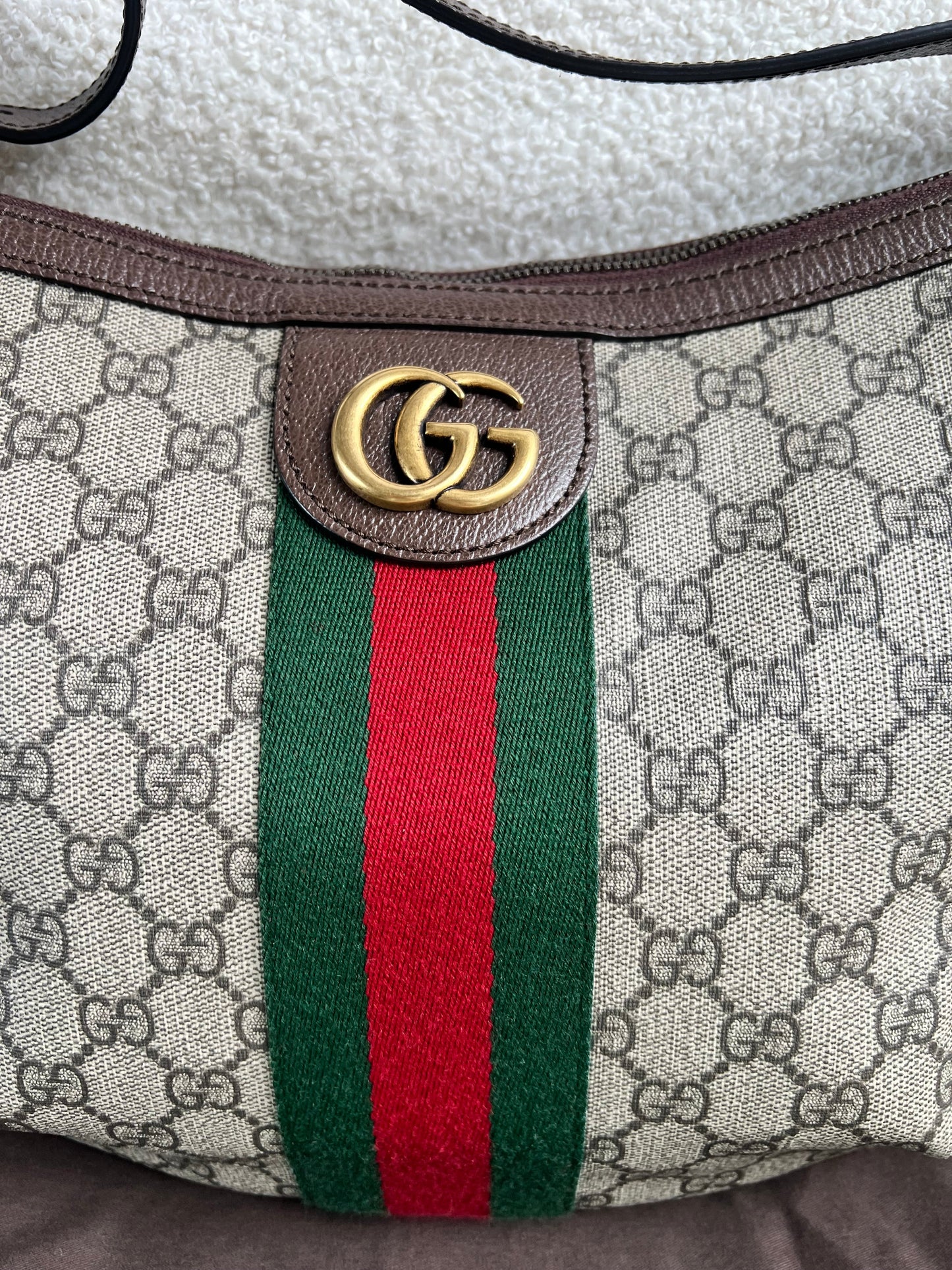 Gucci GG Supreme Ophidia Small Shoulder Bag (RRP £1190)