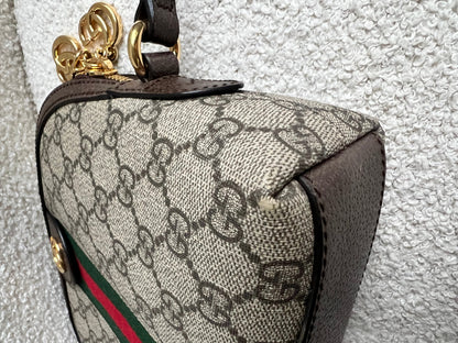 Gucci Ophidia GG Supreme Rounded Top Shoulder Bag (RRP £1,380)