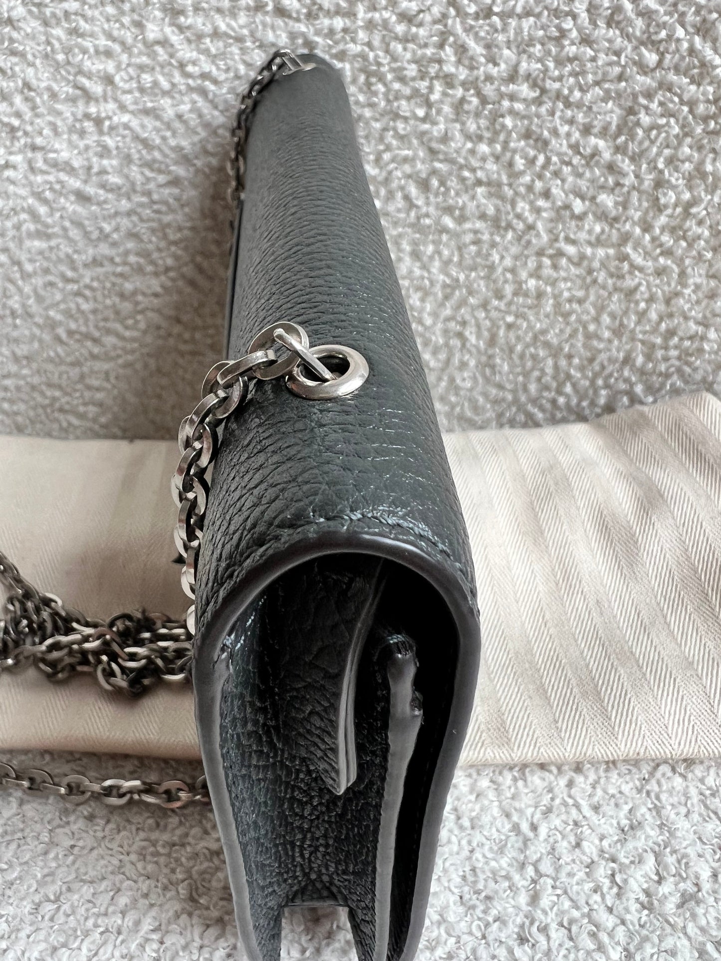 Mulberry Grey Bayswater Clutch (RRP £495)
