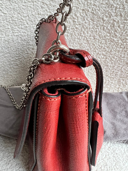 Mulberry Rust Regular Lily with Silver Hardware
