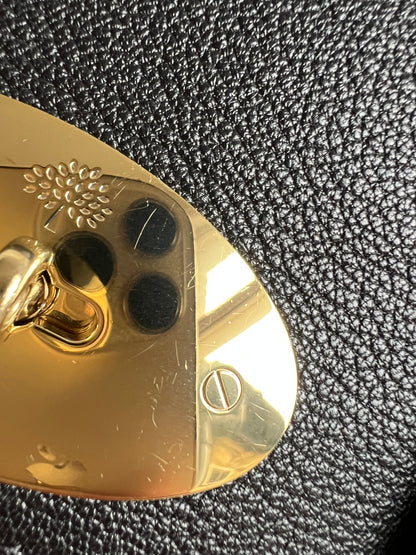 Mulberry Black Regular Lily with Gold Hardware (RRP £995)