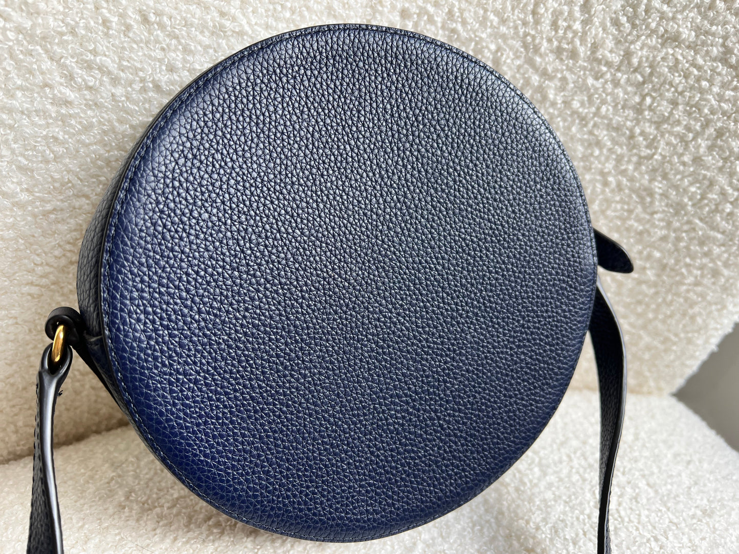 Mulberry Union Jack Midnight Darley Round Shoulder Clutch