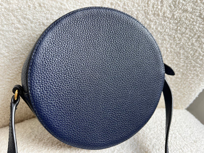 Mulberry Union Jack Midnight Darley Round Shoulder Clutch