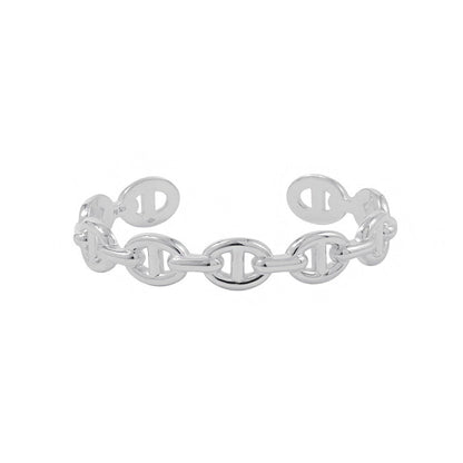 HERMES Chaine d'Ancre Bangle Size SH SV925