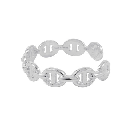 HERMES Chaine d'Ancre Bangle Size SH SV925