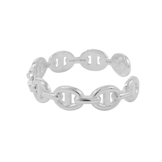 HERMES Chaine d'Ancre Bangle Size SH SV925
