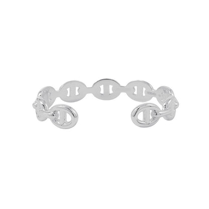 HERMES Chaine d'Ancre Bangle Size SH SV925