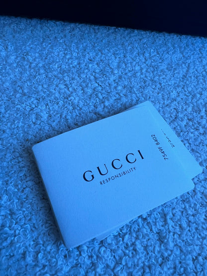 Gucci Black Animalier Wallet Zip Around (RRP £530)