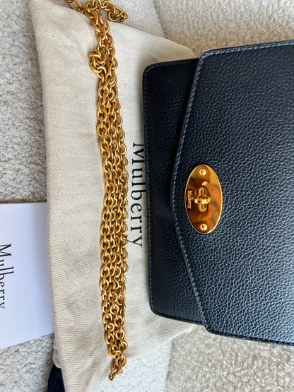 Mulberry Black Small Darley Cross Body Bag (RRP £650)