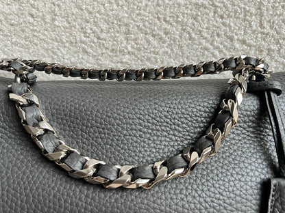 Mulberry Charcoal Grey Medium Top Handle Lily (RRP £1075)