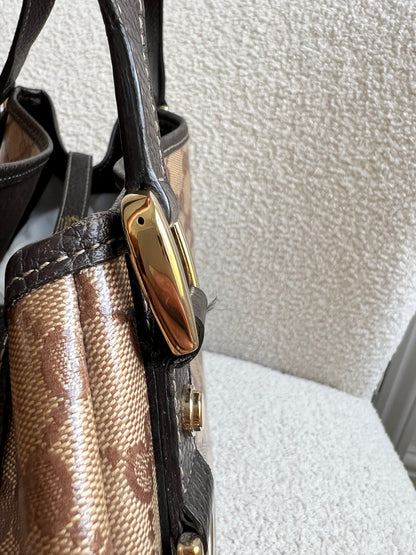 Gucci GG Coated Canvas Abbey Hobo