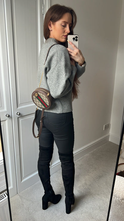 Gucci GG Ophidia Supreme Mini GG Round Backpack