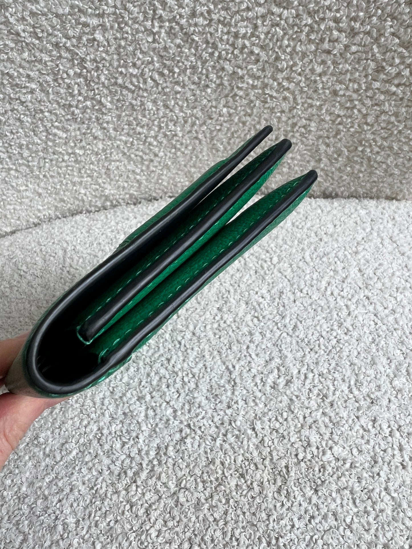 Mulberry Green Sadie Continental Wallet