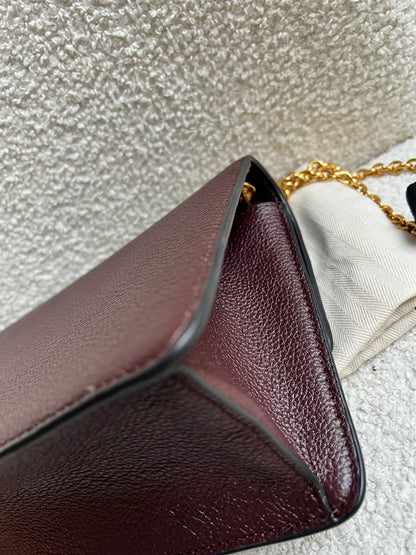 Mulberry Oxblood Medium Darley Shoulder Bag (RRP £695)