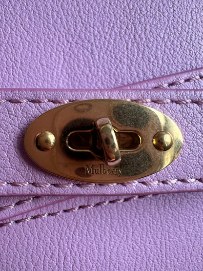 Mulberry Lilac Mini Zipped Bayswater (RRP £1095)