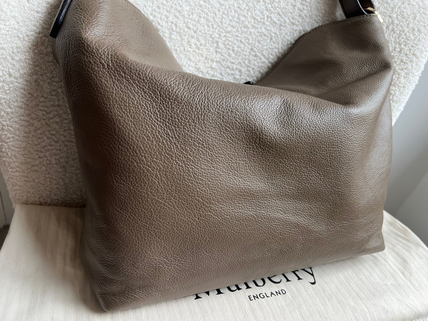 Mulberry Clay Tessie Hobo (RRP £695)