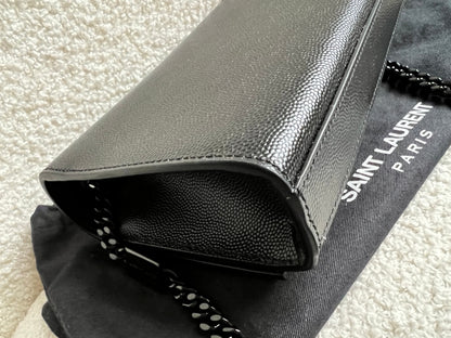 Yves Saint Laurent (YSL) Black on Black Mini Kate