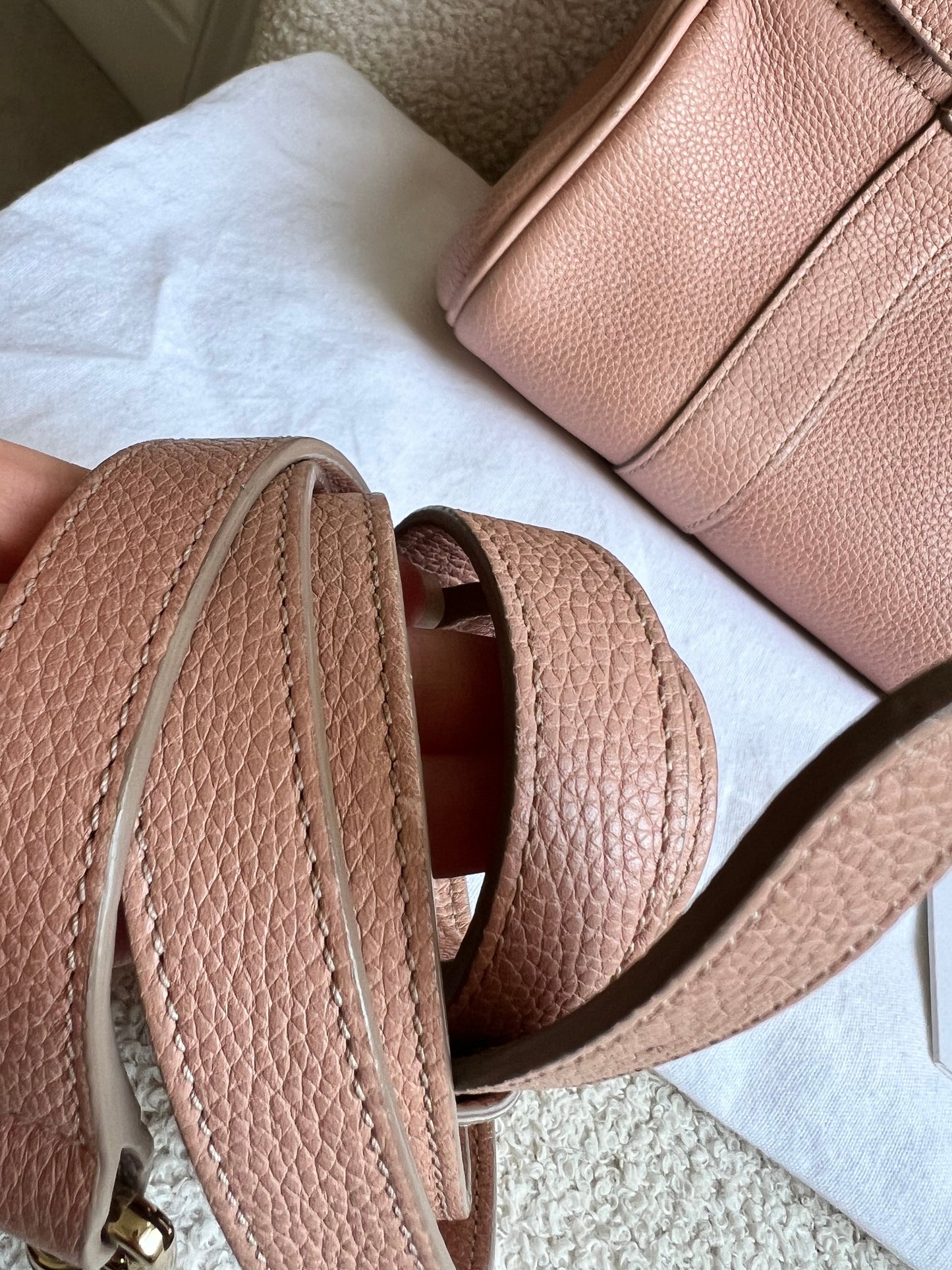 Mulberry Rose Petal Bayswater Satchel (RRP £995)