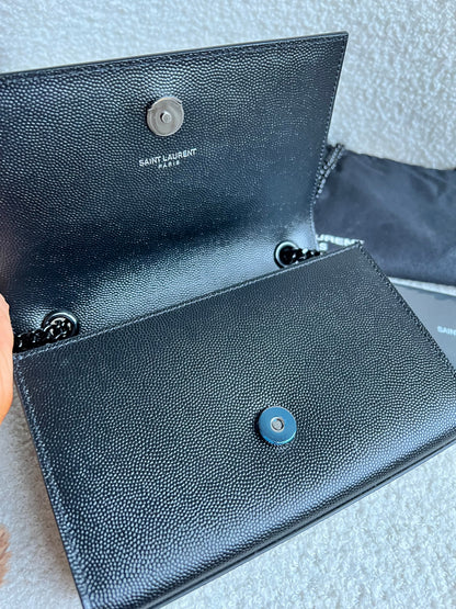 Yves Saint Laurent (YSL) Black on Black Mini Kate