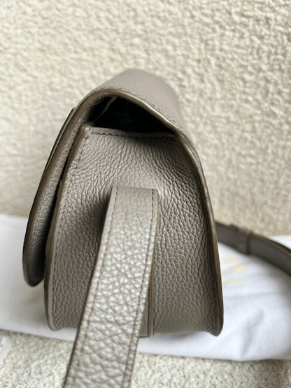 Chloe Small Cashmere Grey Marcie Saddle Bag (RRP £1050)