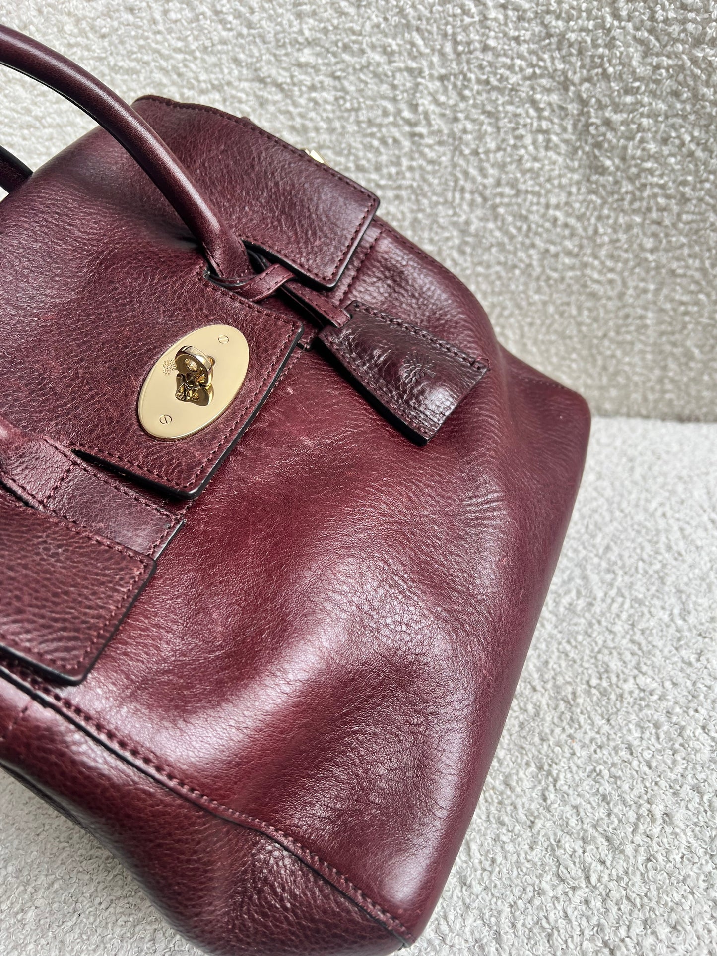 Mulberry Oxblood Mini Cara Backpack (RRP £850)