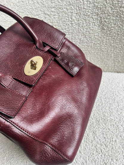 Mulberry Oxblood Mini Cara Backpack (RRP £850)