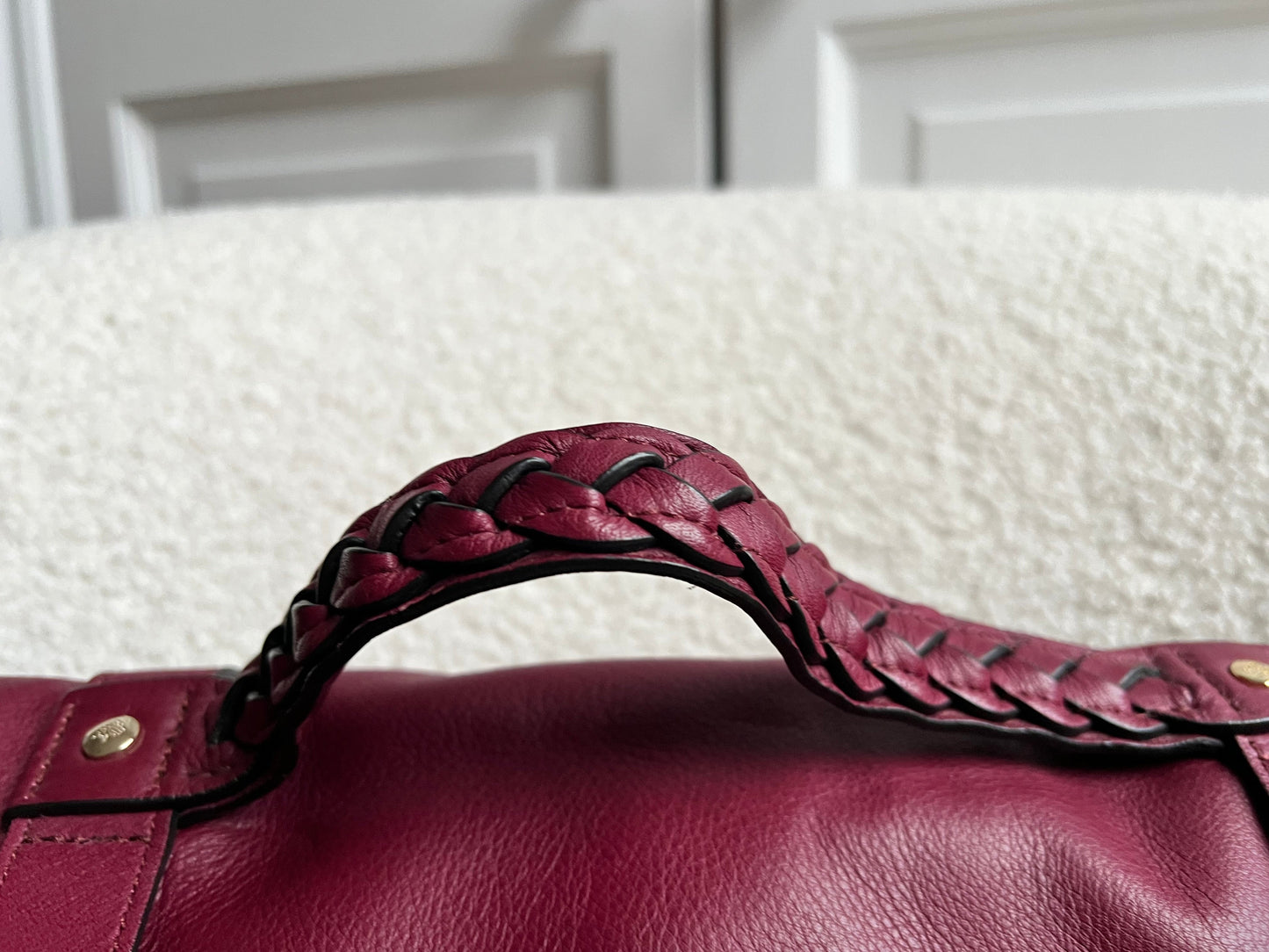 Mulberry Oversized Berry Woven Trim Alexa (RRP £1100)